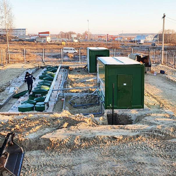 Очистные сооружения для загородного клуба