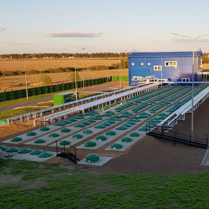 Очистные сооружения для загородного клуба