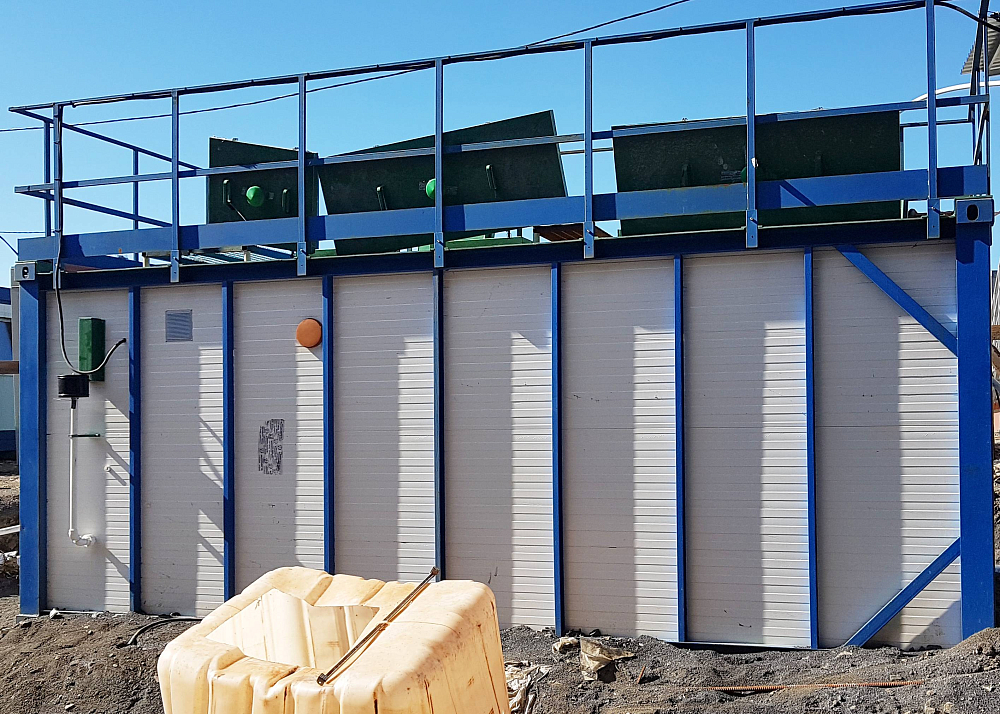 Хозяйственно-бытовой сток - 10 м3 в сутки, вахтовый поселок, Красноярский край, г. Норильск