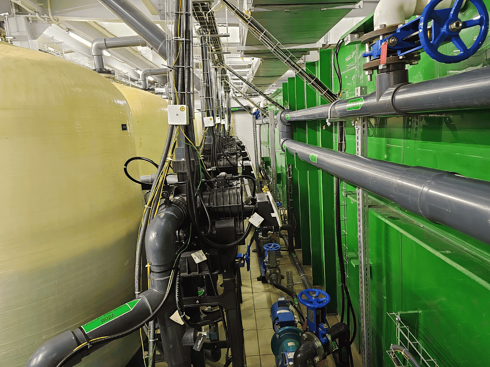 Поверхностный сток с противообледенительных площадок — 1296 м³/сутки — аэропорт, Иркутская обл., г. Братск